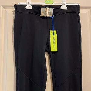 Versace black pants from Versace jean collection